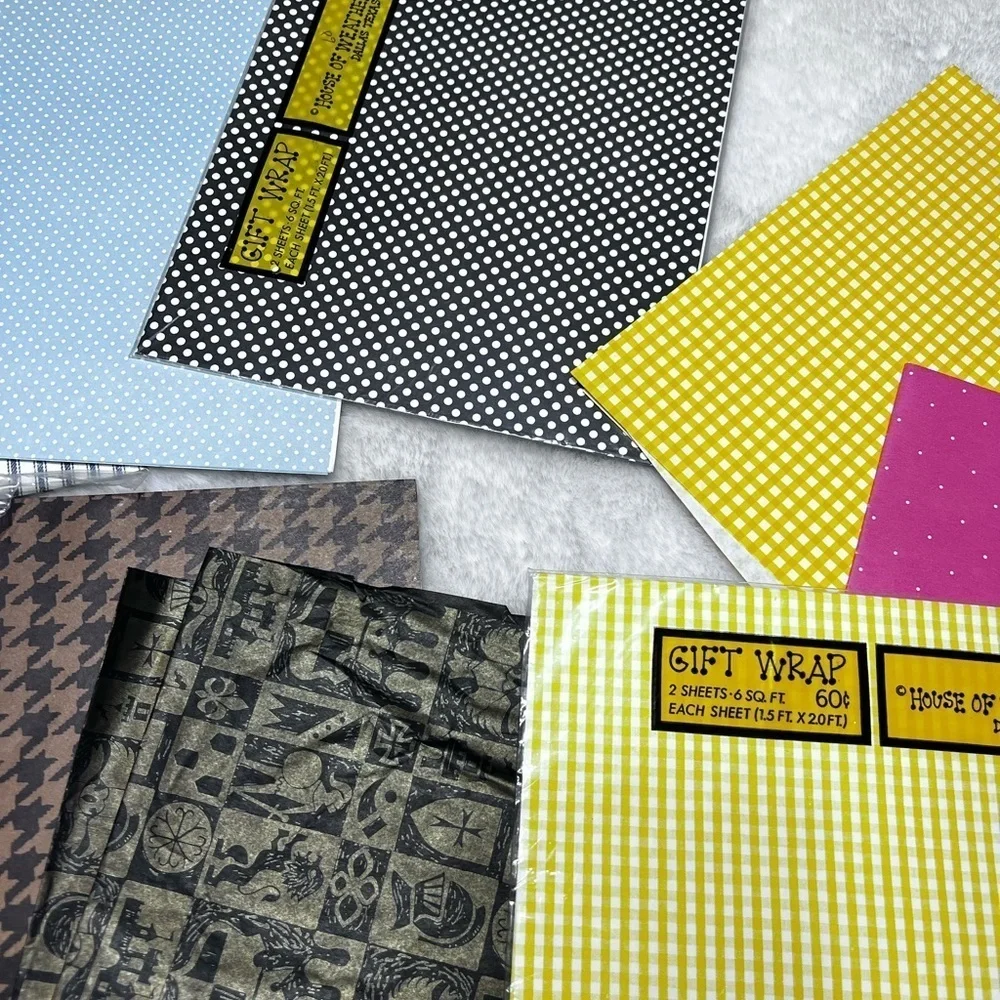 House of Weatherly gift wrap sets